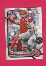 50 card lot of 2022 Bowman Draft #178 Jimmy Crooks III - Cardinals- 10 available