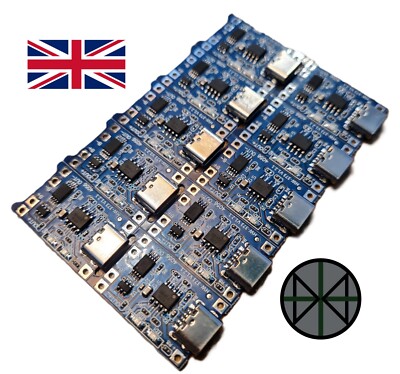 1 - 10 Stück TP4056 5V 1A USB-C Lithium Akku Ladegerät Modul LiPo / Li-Ion