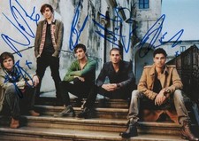 The Wanted "Tom Parker" autograph signed 13x18 cm picture
