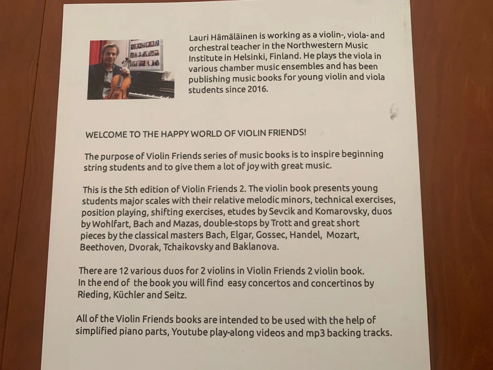 Violin Friends 2: A collection of duos, classical repertoire, fun exercises  - Image 3 of 4