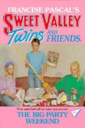 Big Party Weekend Sweet Valley Twins by Francine Pascal - Acceptable