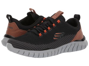 skechers shoes mens orange