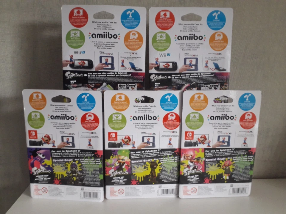 Nintendo amiibo Splatoon - verschiedene Spielfiguren zum aussuchen - Neu & OVP - Bild 2 von 2