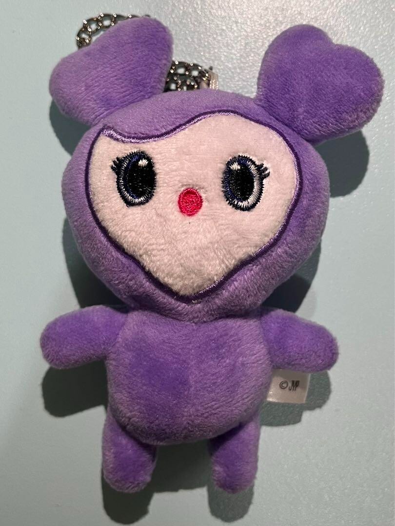 TWICE LOVELY SAVELY SANA version Normal Bag Charm Purple Official