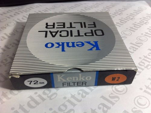 Professional Kenko 72mm Warming W2 Warm Orange Glass Lens Filter 72 mm Japan - Picture 2 of 3