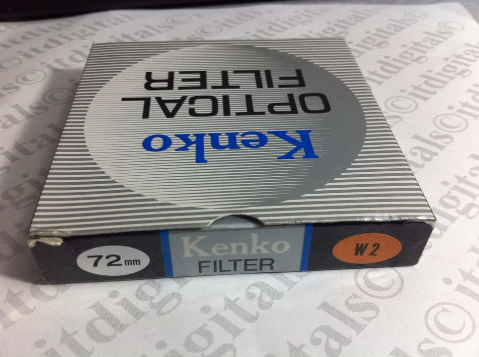 Professional Kenko 72mm Warming W2 Warm Orange Glass Lens Filter 72 mm Japan  - Image 2 of 3