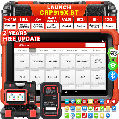 2026 LAUNCH X431 CRP919X BT PRO V OBD2 Diagnosegerät ALLE SYSTEM ECU Coding TPMS