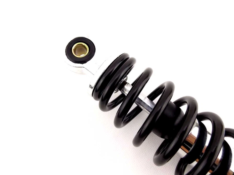 AMORTIGUADORES TRASEROS HONDA SL70 71-73 280mm JBS NEGRO/CROMO OJO A OJO Foto 2 de 4