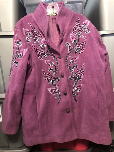 Bob Mackie Wearable Art Embroidered 