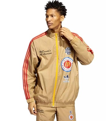 Adidas x McDonalds All American Games Track Jacket Men's XL Eric Emanuel NWT