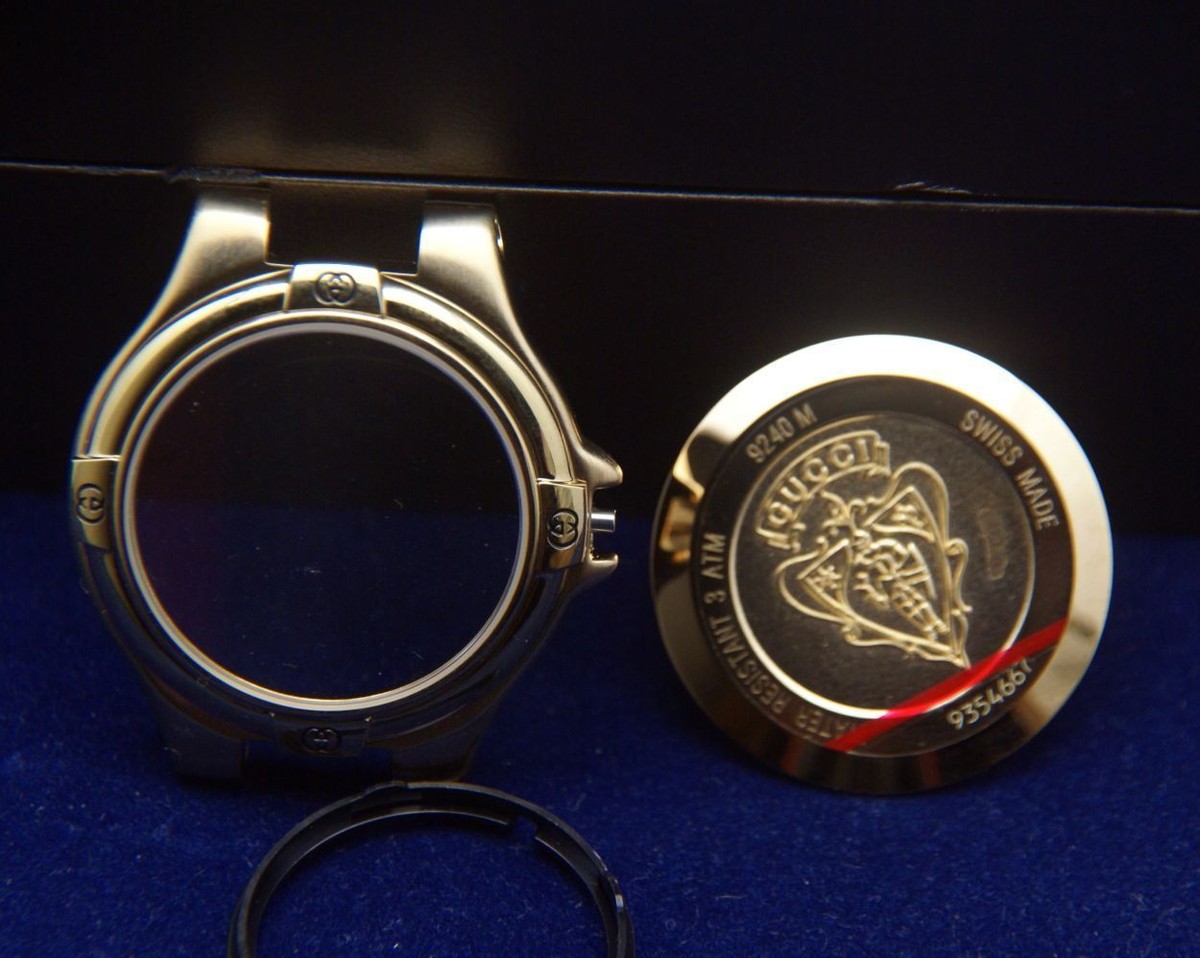 New Gucci Replacement Bezel, Case and Crystal - 9240 M