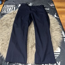 511 Tactical Series Dress Pants 100 Navy Blue Black StripeMen Size 38 Altered