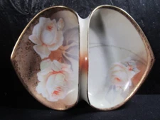 Reinhold Schlegelmilch  Tillowitz    Rose Pattern   Divided Dish   R S Germany 
