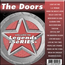 THE DOORS LEGEND SERIES 98 KARAOKE CD G 16 tracks NEW IN PLASTIC w/PRINT
