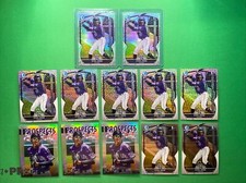 Dyan Jorge 2023 1st Bowman Chrome Lunar Glow/Mojo Refractors SP #BCP-22 Lot(12)