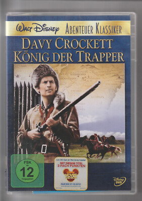Davy Crockett - König der Trapper - Fess Parker ( Disney )  DVD