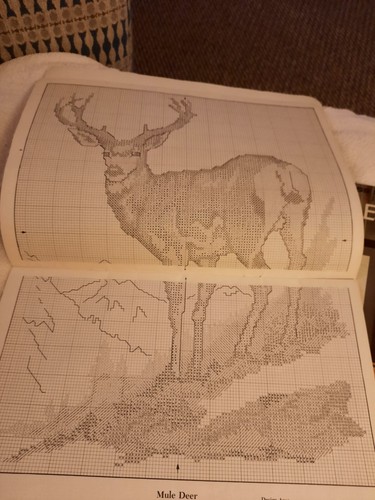 Lote De 3 Libros Punto De Cruz Agujas Patrones De Colección Caza, Pesca, Animales - Imagen 11 de 11