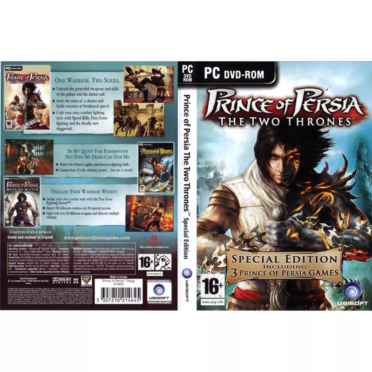 Prince Of Persia Sands of Time Trilogy [Old Version]