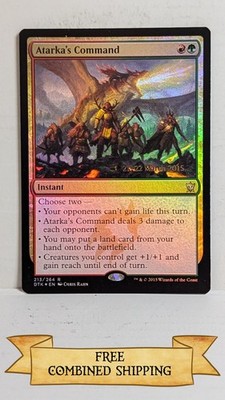 Atarka's Command Prerelease Cards Foil