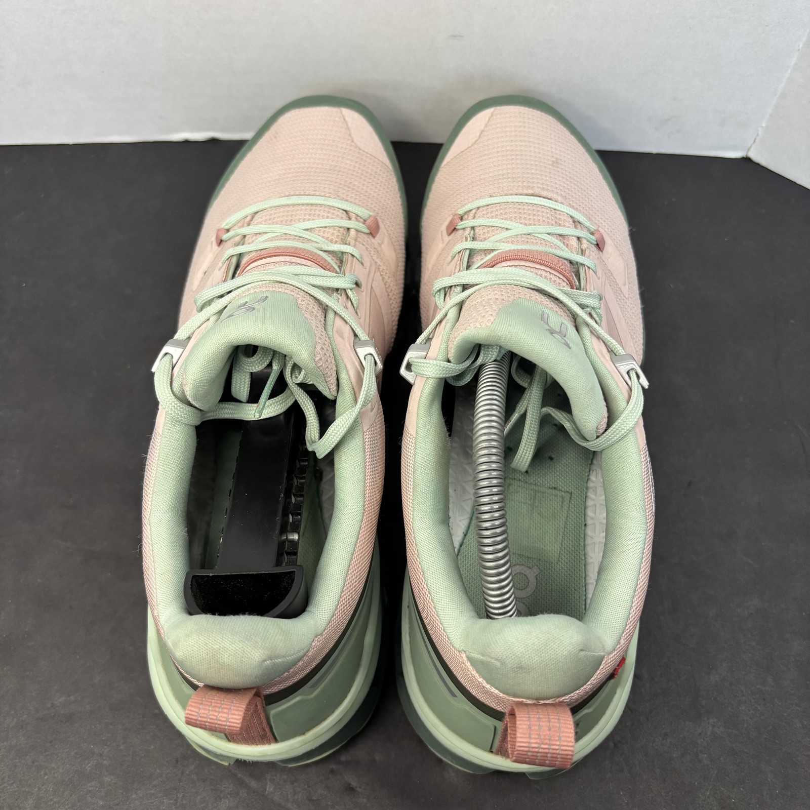 On CloudTec Shoes Womens Size 10.5 Pink Green Waterproof Trail Hiking Sneakers