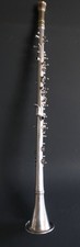 Pedler Premiere silver-plated clarinet -only the skeleton. 1930s