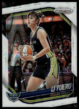 2025 Panini Prizm WNBA #28 Li Yueru White Seismic Prizms