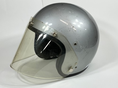 Vintage Motorcycle Crash Helmet KITAGAWA Japan Similar Bell Magnum Style 1960s