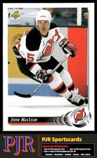 John MacLean 1992-93 Upper Deck #521 New Jersey Devils