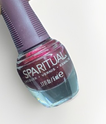 SPARITUAL Nagellack VEGAN 88120 EPICUREAN Shimmer Rot 5ml