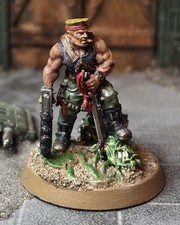 Warhammer 40k Catachan Imperial Guard SLY MARBO Nicely Painted One Man Army GW