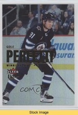 2023-24 Upper Deck Fleer Ultra Rainbow Foilboard Cole Perfetti #99 READ 7m7