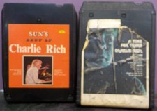 Charlie Rich -Sun's The Best Of Charlie Rich 8 Track  A Time For Tears