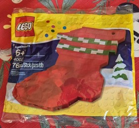 NEW Lego Santa's RED HOLIDAY STOCKING Xmas Polybag Set 40023 Retired HTF