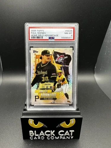 2025 Topps Series 2 - Home Field Advantage Paul Skenes #HA-35 PSA 8 Cy Young