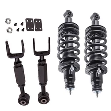 4pcs Rear Complete Strut w/Spring Control Arms Assembly For Honda CR-V 00-2006