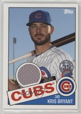 2020 Topps 1985 Topps Baseball Relics Kris Bryant #85R-KB tx9
