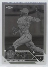 2023 Topps Chrome Update Negative Refractor Carlos Vargas #USC162 0e7k
