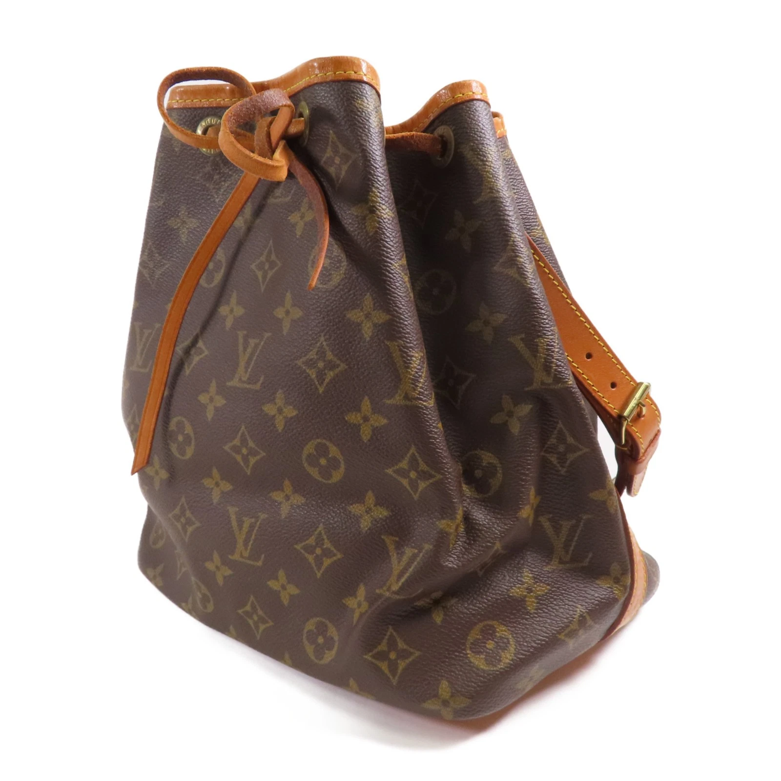 LOUIS VUITTON（LV） Borsa a tracolla Louis Vuitton LV GHW Petit Noe M42226 Monogram Marrone