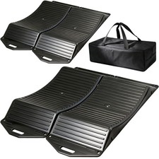 EEHKHE 4Pack Tire Saver Ramps for Flat Spot and Flat Tire Prevention Tire Cra...