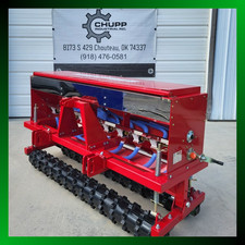 Skid Steer And Tractor Agt No Till Seed Drill Seeder Planter Attachment Deere