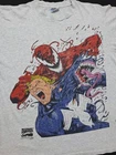 Vintage Marvel 1995 Venom Carnage Unleashed Comic Book Cover t shirt size L read
