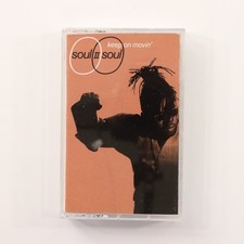 Soul II Soul Keep on Movin' Cassette Tape TESTED 1989 Virgin Records Jazzie B