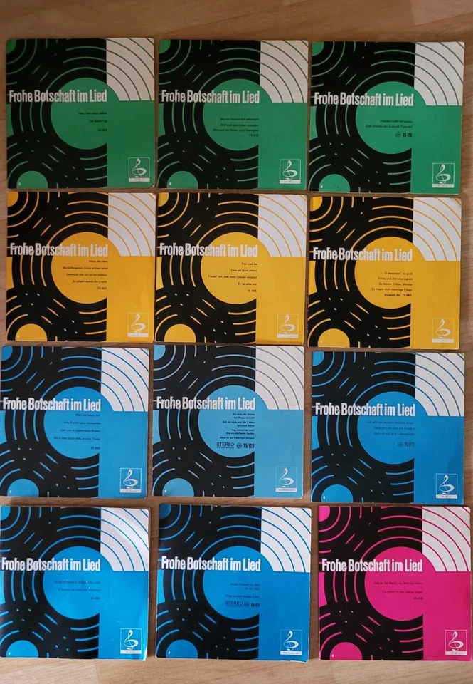 47 Schallplatten HSW Hermann Schulte Wetzlar/Janz Team/ Neues Leben/Biblophon - Bild 2 von 4