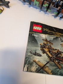 LEGO 71042 Silent Mary  Pirates  READ DESC. 100% COMPLETE WITH BOX MANUAL