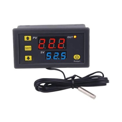 Mini Digital Thermostat zur präzisen Regelung beim Heizen und Kühlen W3230
