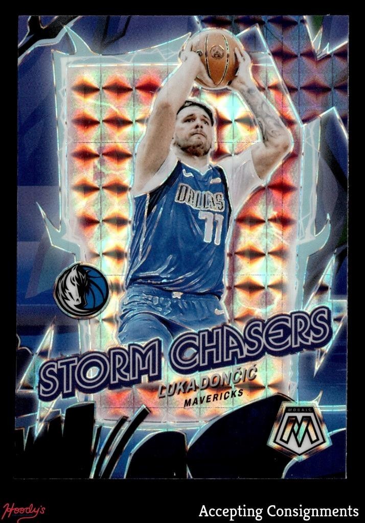 2023-24 Panini Mosaic Storm Chasers #20 Luka Doncic MAVERICKS