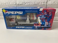 Transformers Pepsi Twist Convoy G1 Optimus Prime MISB Takara 2005