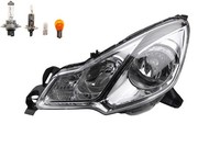 Scheinwerfer Passend FüR Citroen C3 DS3 11/ 09- Links Fahrerseite + Leuchtmittel