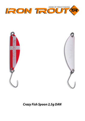 IRON TROUT Crazy Fish Spoon 2,5g