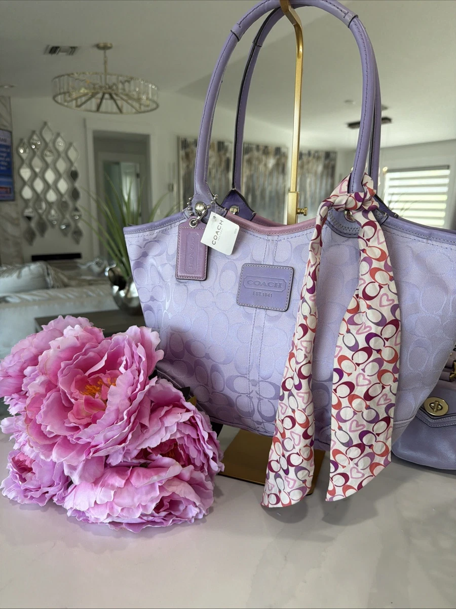 Coach Bleecker Canvas Exterior Large Bags & Handbags for Women for